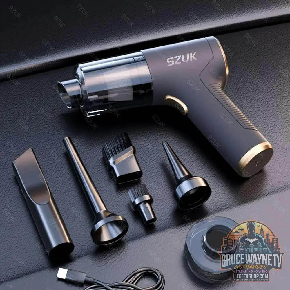 🧹 SZUK – Mini aspirateur de voiture portable sans fil 98000PA - Legeekshop
