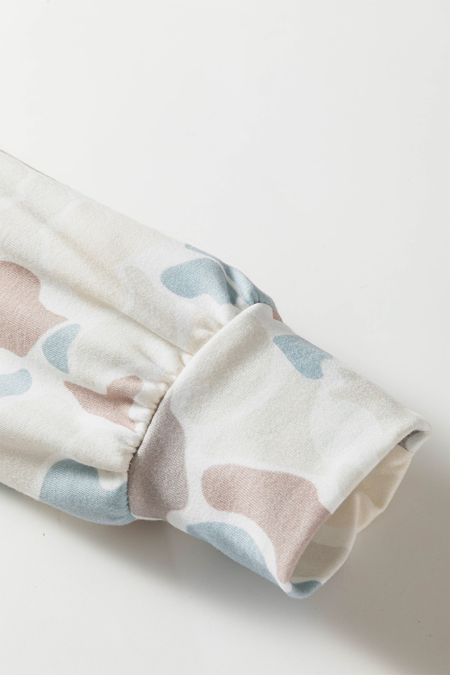 Beige Camouflage Print Relaxed — Tops/Sweatshirts & Hoodies, vue 6, LeGeekShop