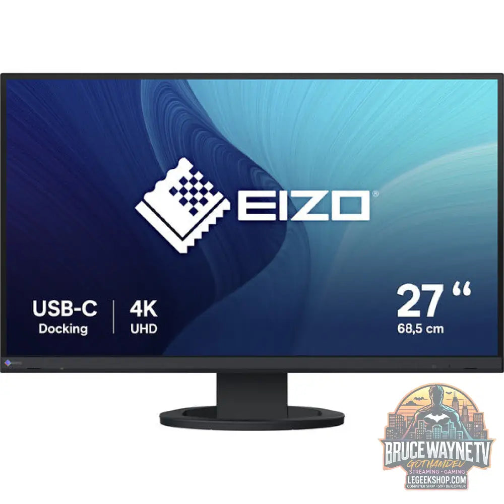 EIZO FlexScan EV2740S-BK 27" 3840 × 2160 px IPS 60 Hz - EIZO - vue 2
