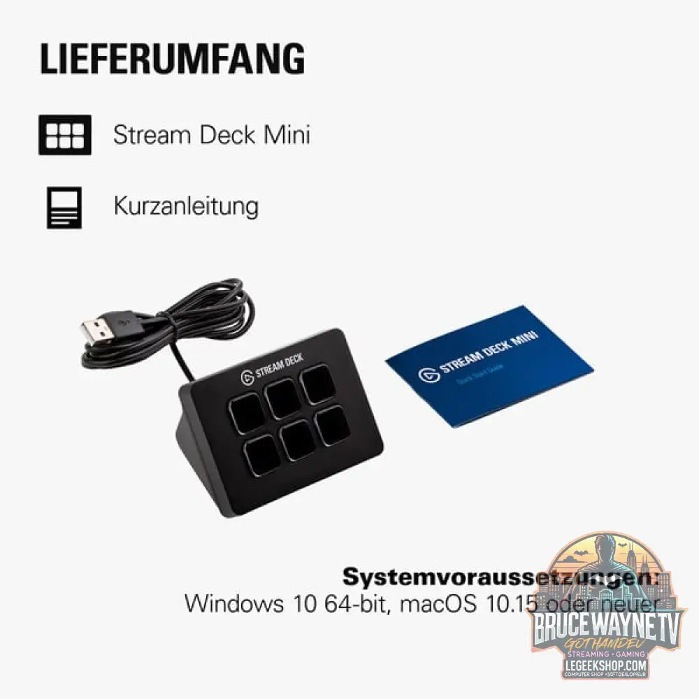 Elgato Stream Deck Mini, Keypad - Elgato - vue 11