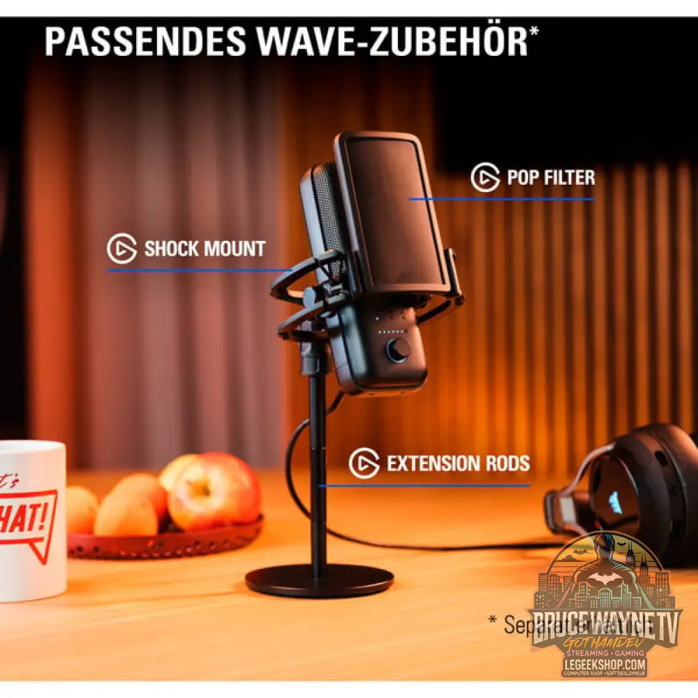 Elgato Wave 3, microphone - Elgato - vue 12