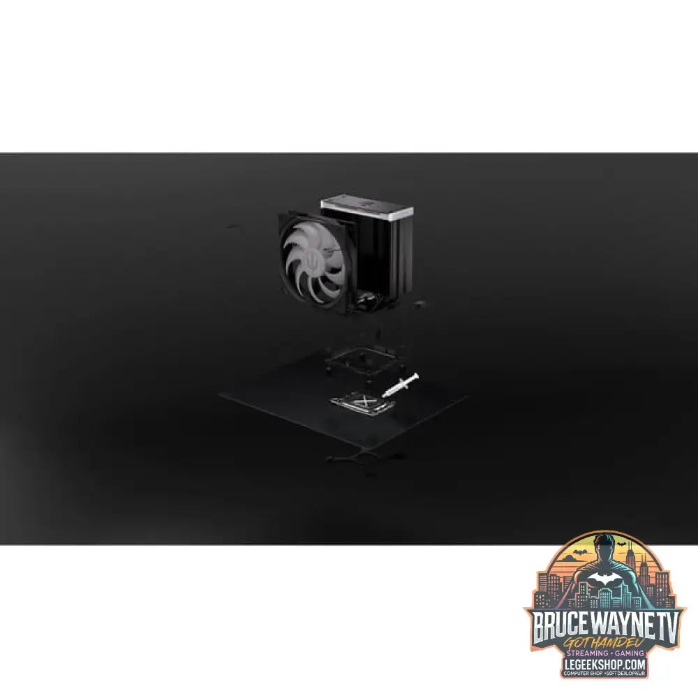 ENDORFY Fera 5 Black ARGB, CPU-Kühler schwarz, 120 mm - ENDORFY - vue 18