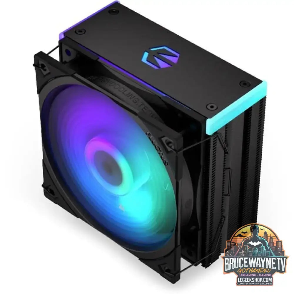 ENDORFY Fera 5 Black ARGB, CPU-Kühler schwarz, 120 mm - ENDORFY - vue 2