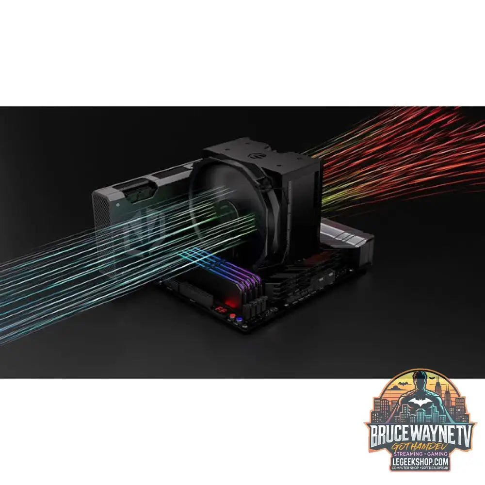 ENDORFY Fortis 5 Black, CPU-Kühler schwarz, 140 mm - ENDORFY - vue 17