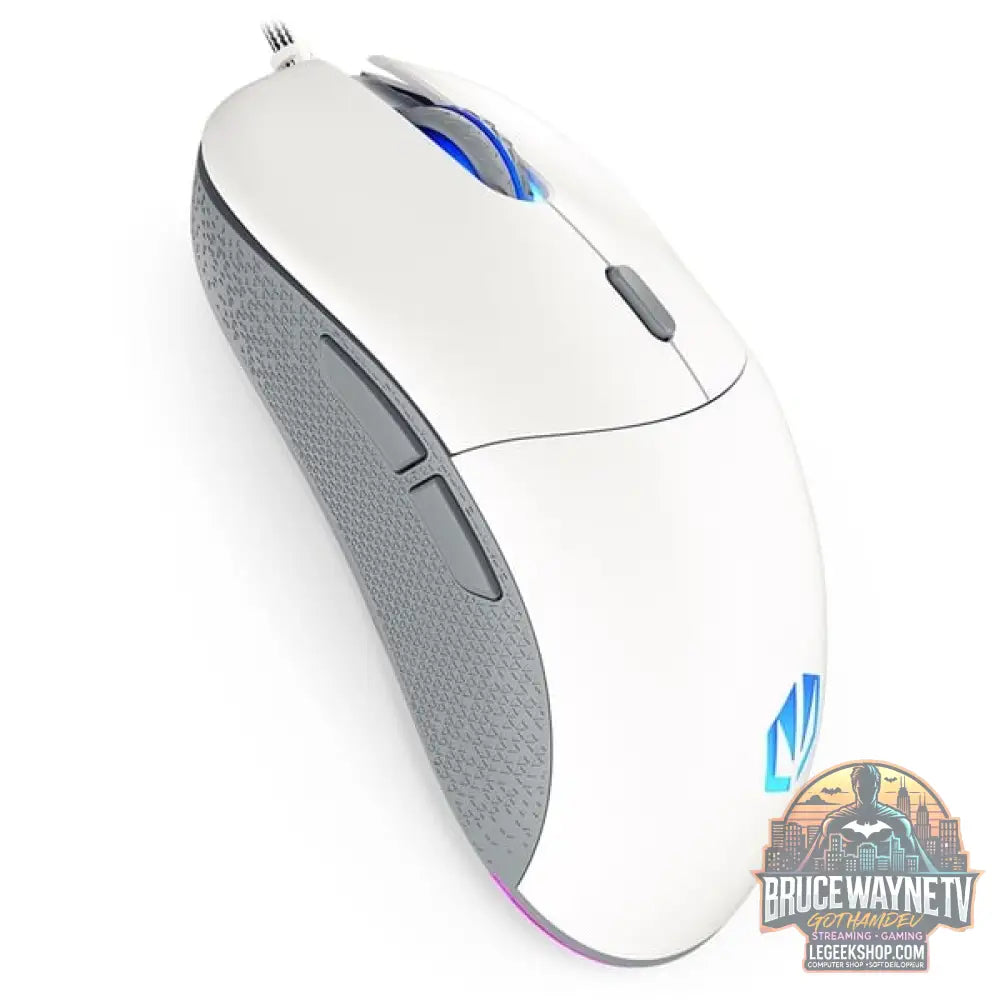 ENDORFY GEM Plus Onyx White, souris gaming blanc/gris - ENDORFY - vue 2