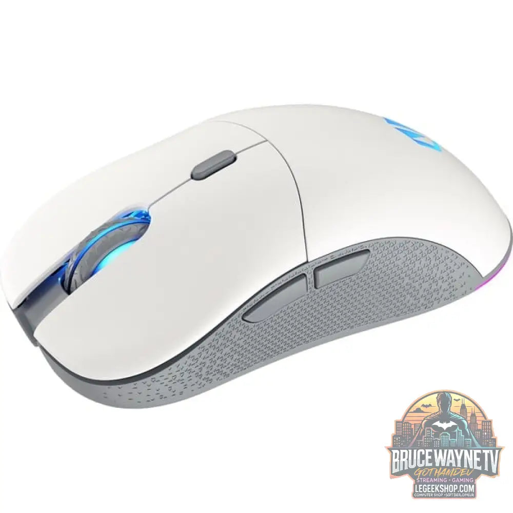 ENDORFY Gem Plus Wireless Onyx White, souris gaming blanc/gris - ENDORFY - vue 5