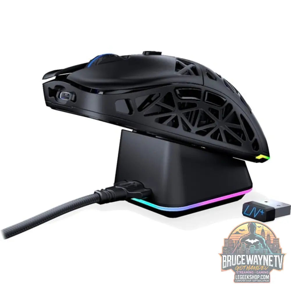 ENDORFY LIV Plus Wireless, souris gaming noir, incl. station de charge - ENDORFY - vue 11