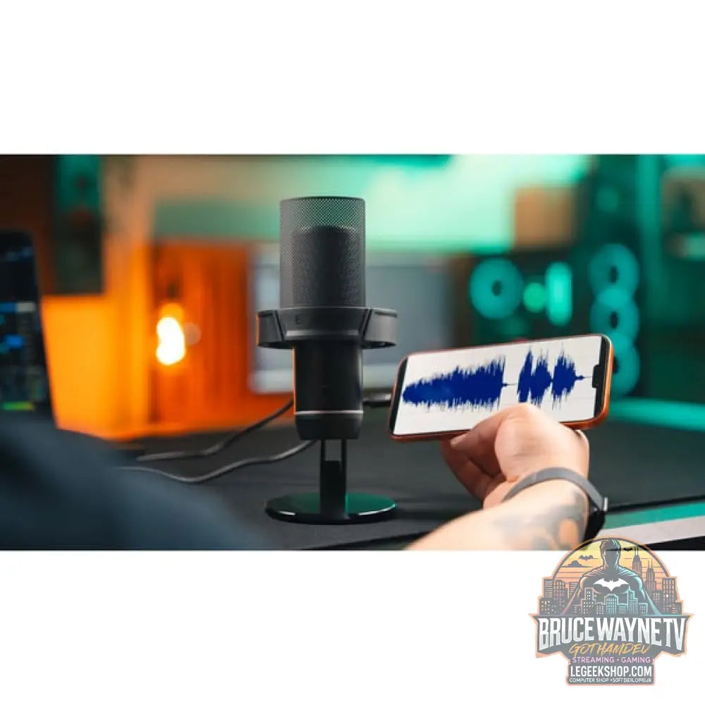 ENDORFY Solum 2 Pro, microphone noir, USB-C, RGB-Zone - ENDORFY - vue 19