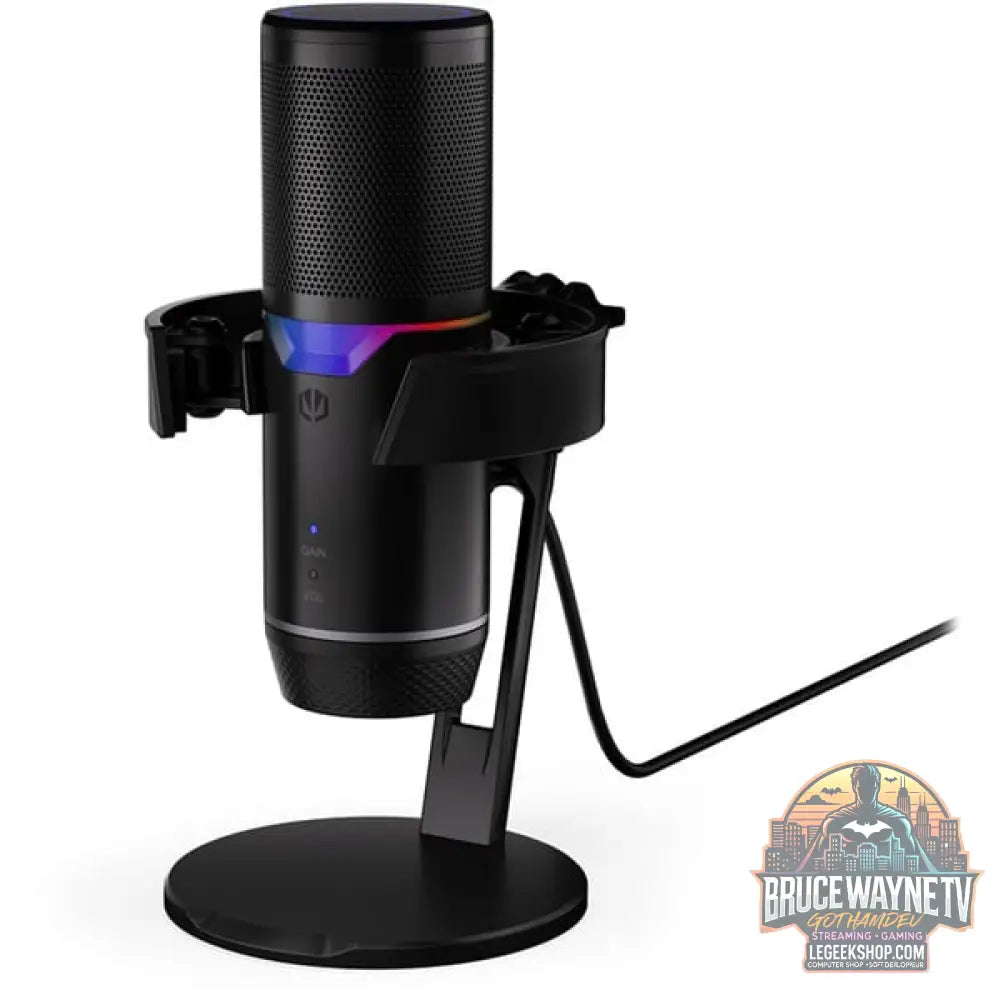 ENDORFY Solum 2 Pro, microphone noir, USB-C, RGB-Zone - ENDORFY - vue 4