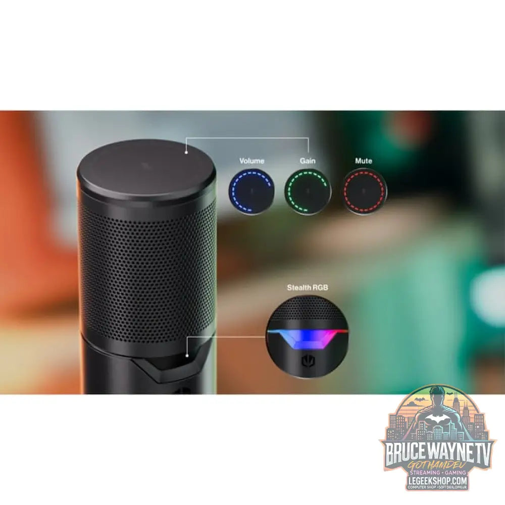 ENDORFY Solum 2 Pro, microphone noir, USB-C, RGB-Zone - ENDORFY - vue 21
