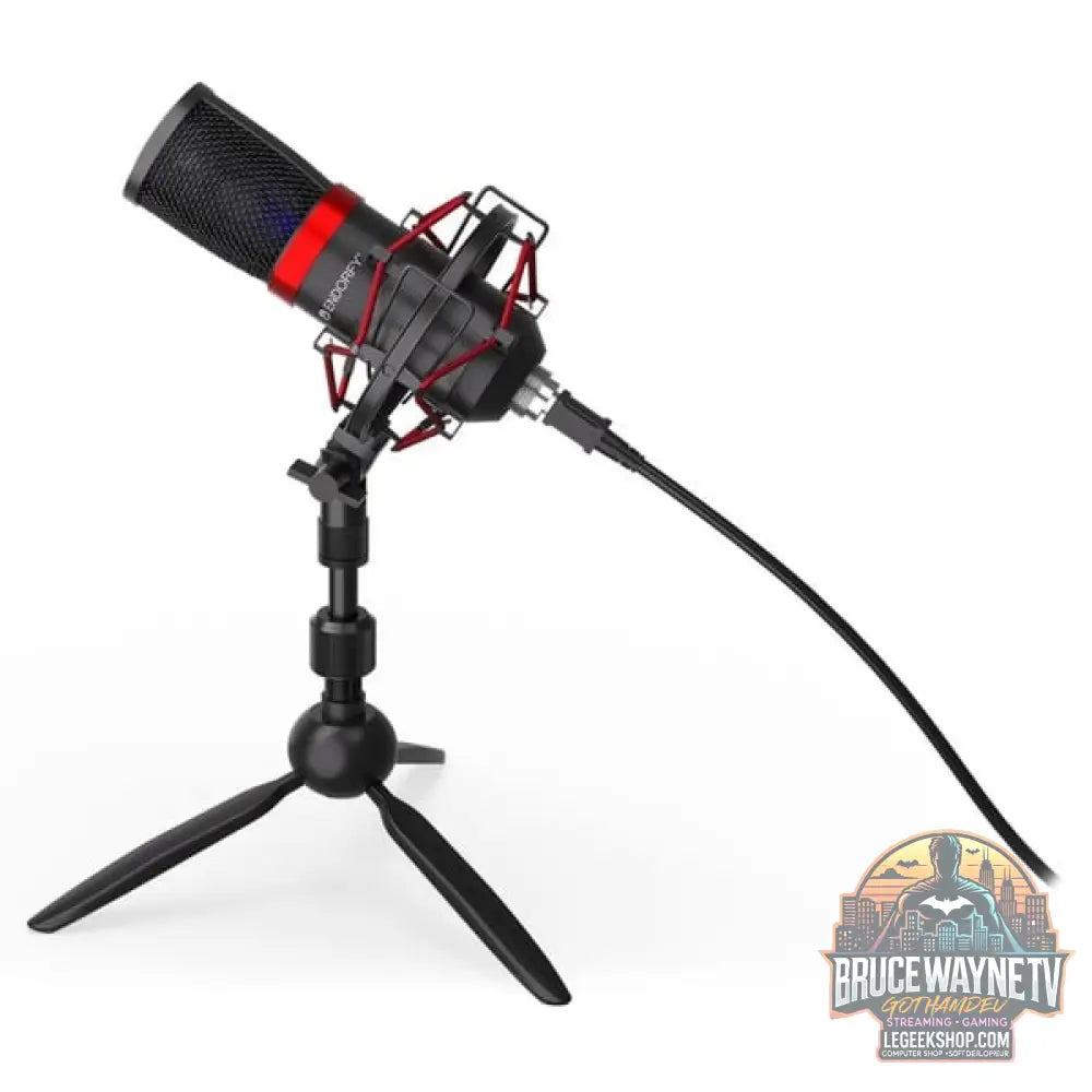 ENDORFY Solum Streaming T, microphone noir, USB-C, 3.5 mm jack - ENDORFY - vue 8