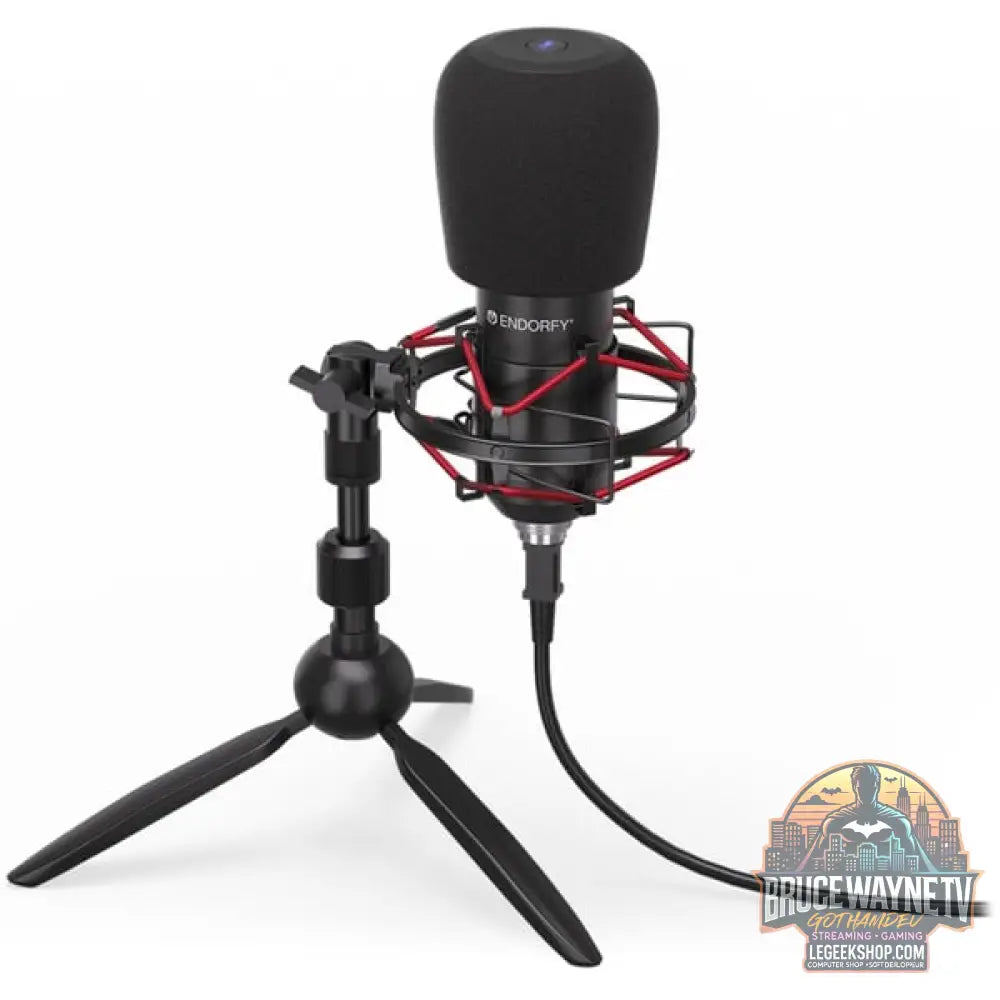ENDORFY Solum Streaming T, microphone noir, USB-C, 3.5 mm jack - ENDORFY - vue 2