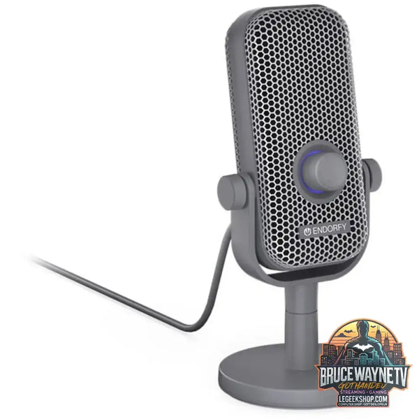 ENDORFY Solum Voice S Alt Gray, microphone gris foncé, USB-C, éclairage RGB - ENDORFY