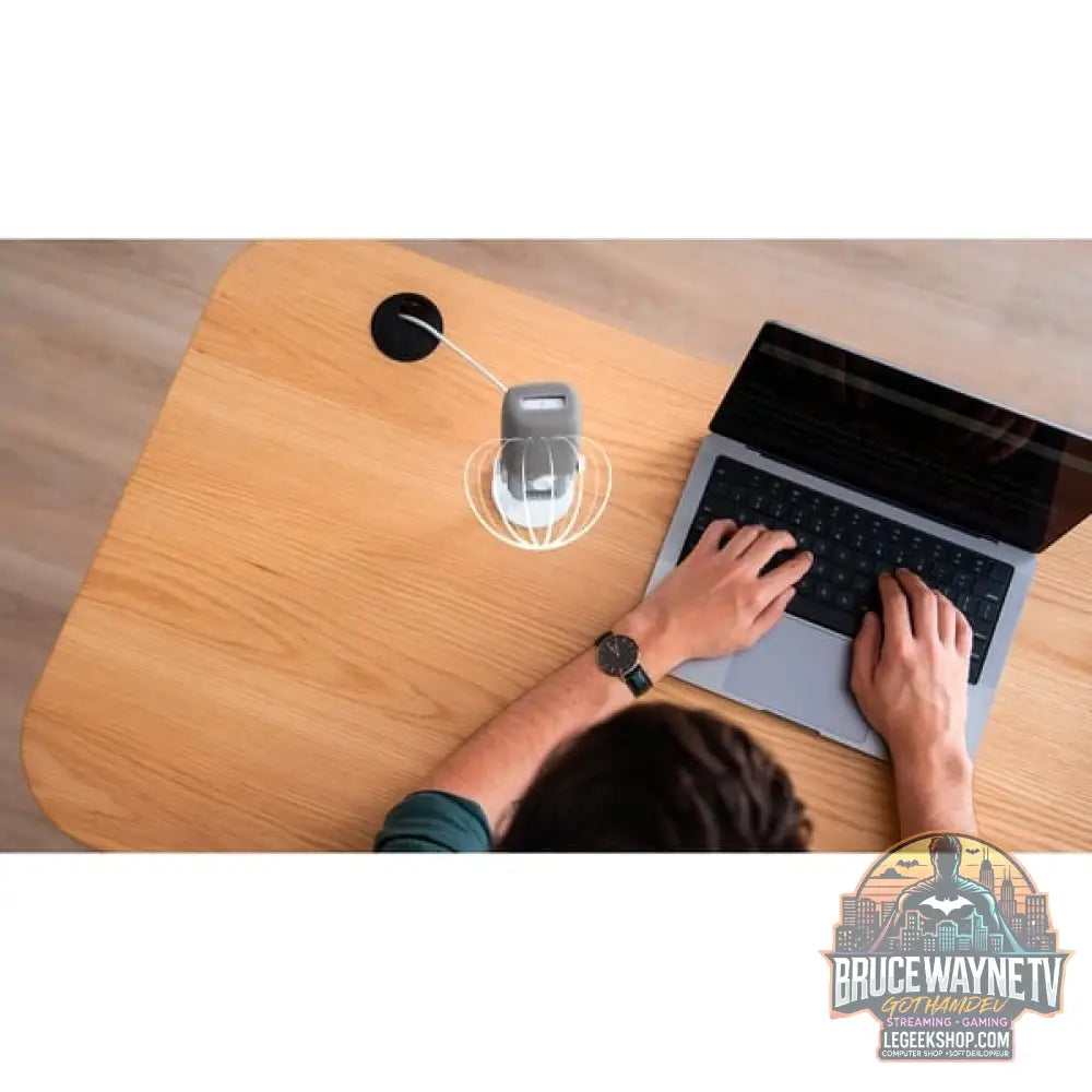 ENDORFY Solum Voice S, microphone blanc, USB-C, éclairage RGB - ENDORFY - vue 4