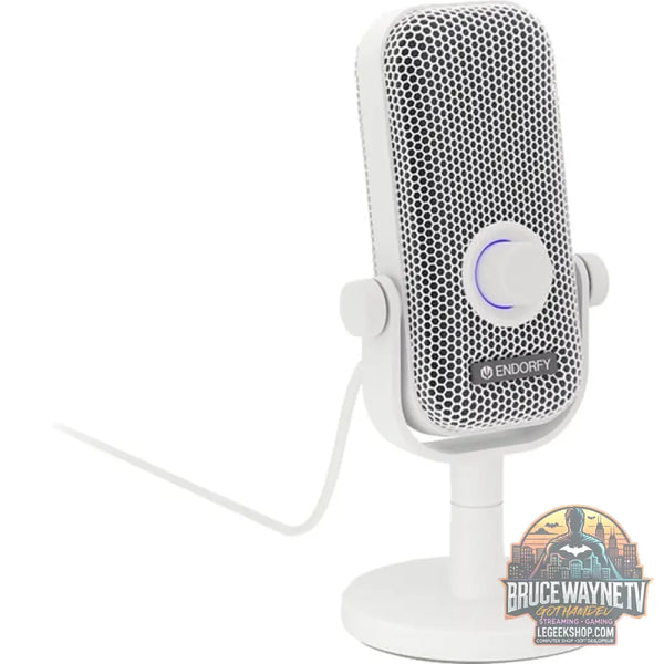 ENDORFY Solum Voice S, microphone blanc, USB-C, éclairage RGB - ENDORFY