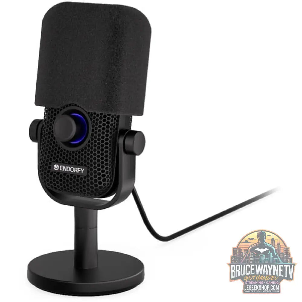 ENDORFY Solum Voice S, microphone noir, USB-C - ENDORFY - vue 5