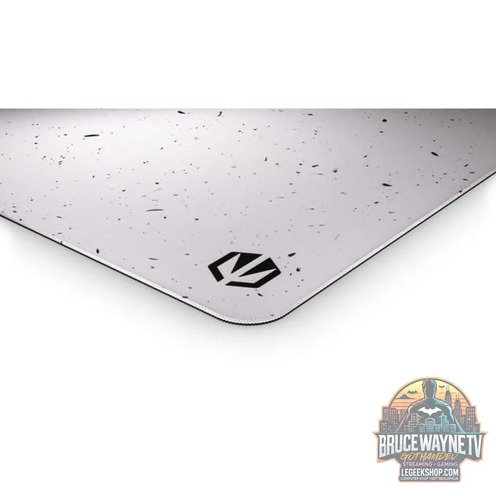 ENDORFY Stoneflow White L, tapis de souris gaming blanc / noir - ENDORFY - vue 6