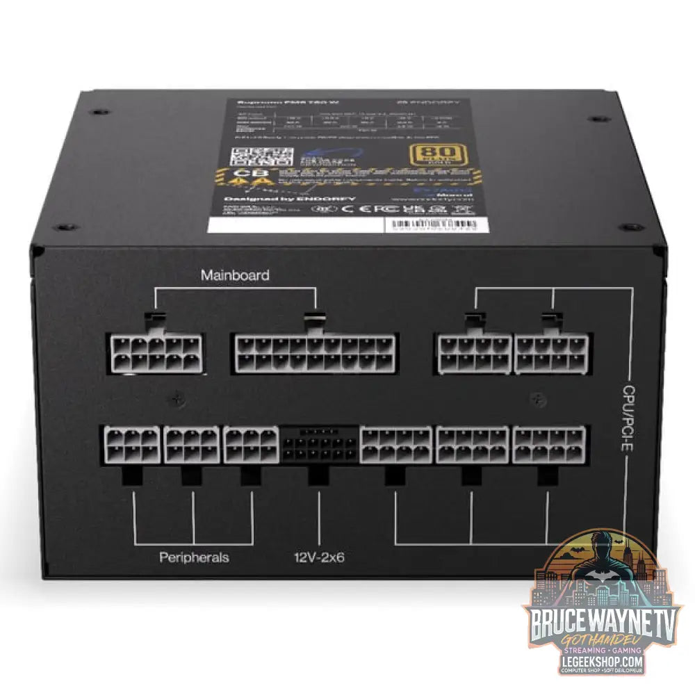 ENDORFY Supremo FM6 Gold 750 W, alimentation PC - ENDORFY - vue 9
