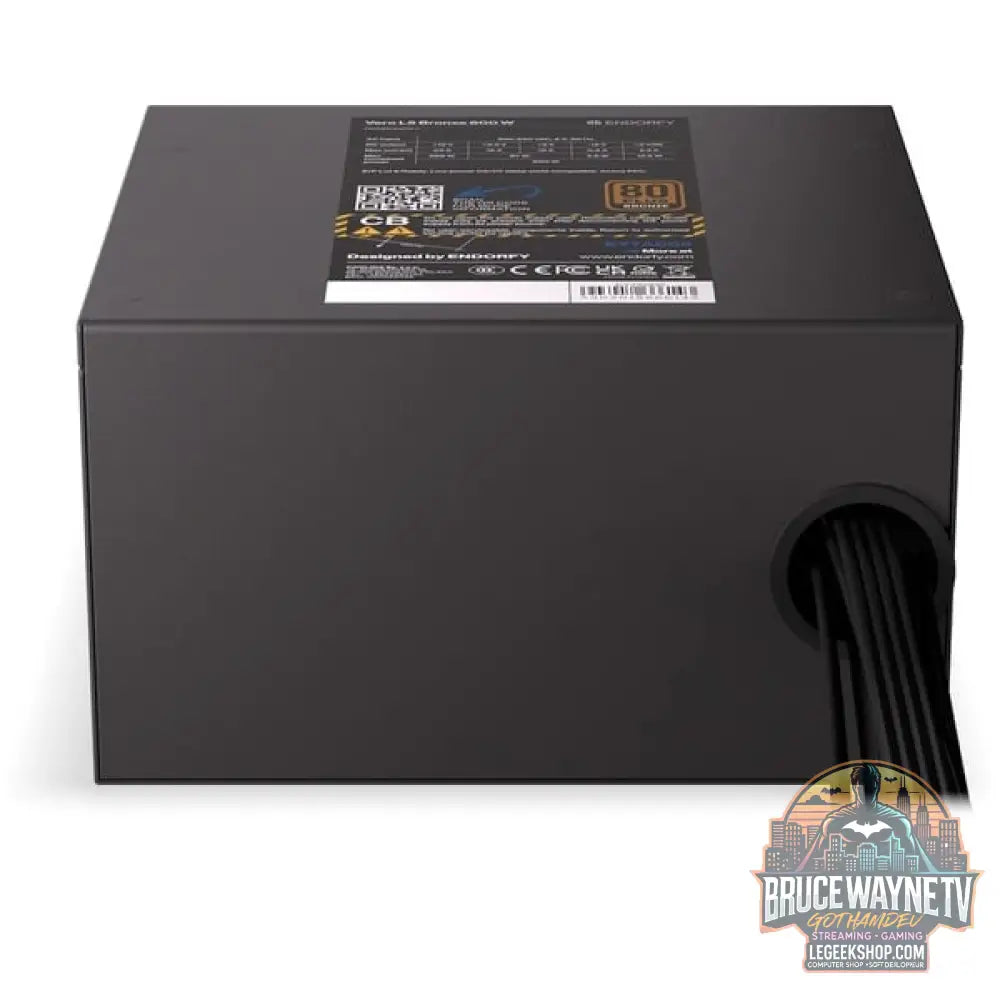 ENDORFY Vero L5 Bronze 600W, alimentation PC - ENDORFY - vue 8