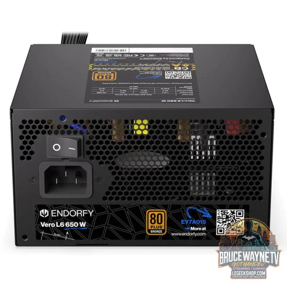 ENDORFY Vero L6 650 W, alimentation PC - ENDORFY - vue 8