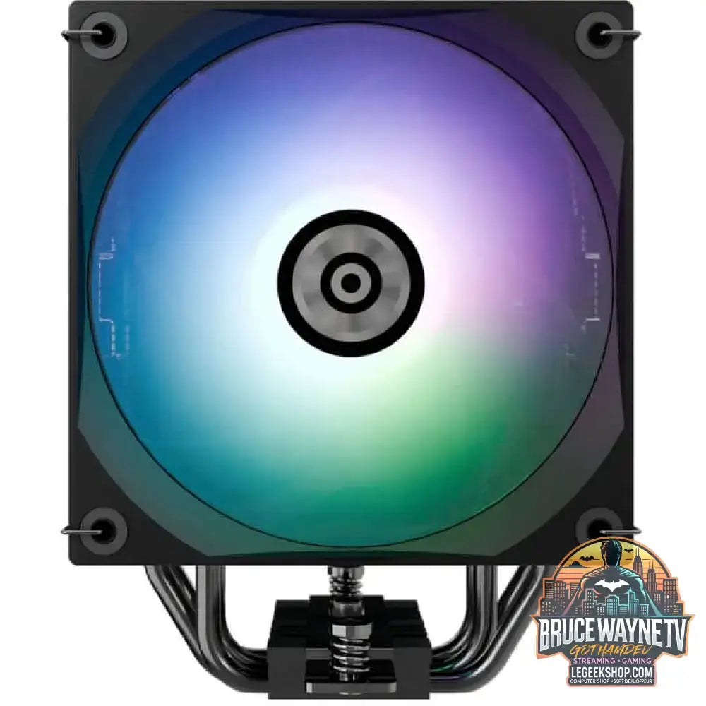 Enermax ETS-T41 Digital ARGB, CPU-Kühler schwarz/weiß, 120 mm - Enermax - vue 3