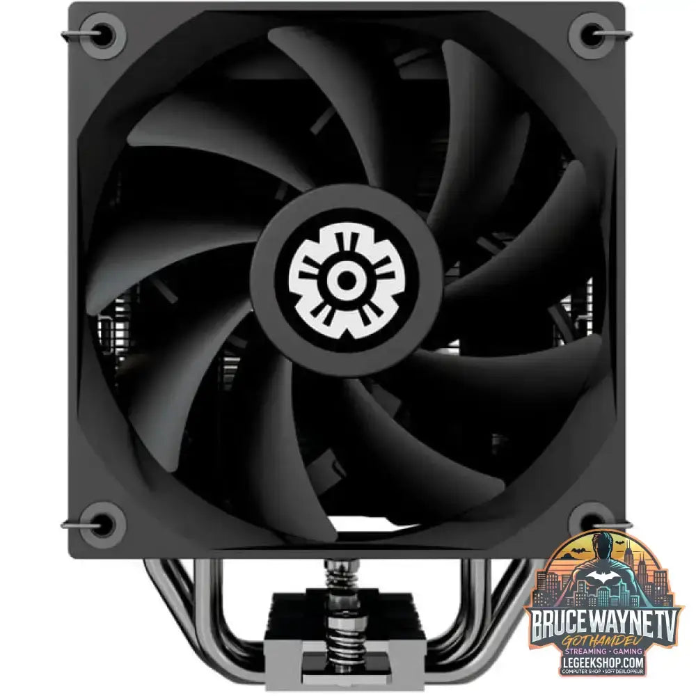 Enermax ETS-T41 Digital, CPU-Kühler schwarz, 120 mm - Enermax - vue 2