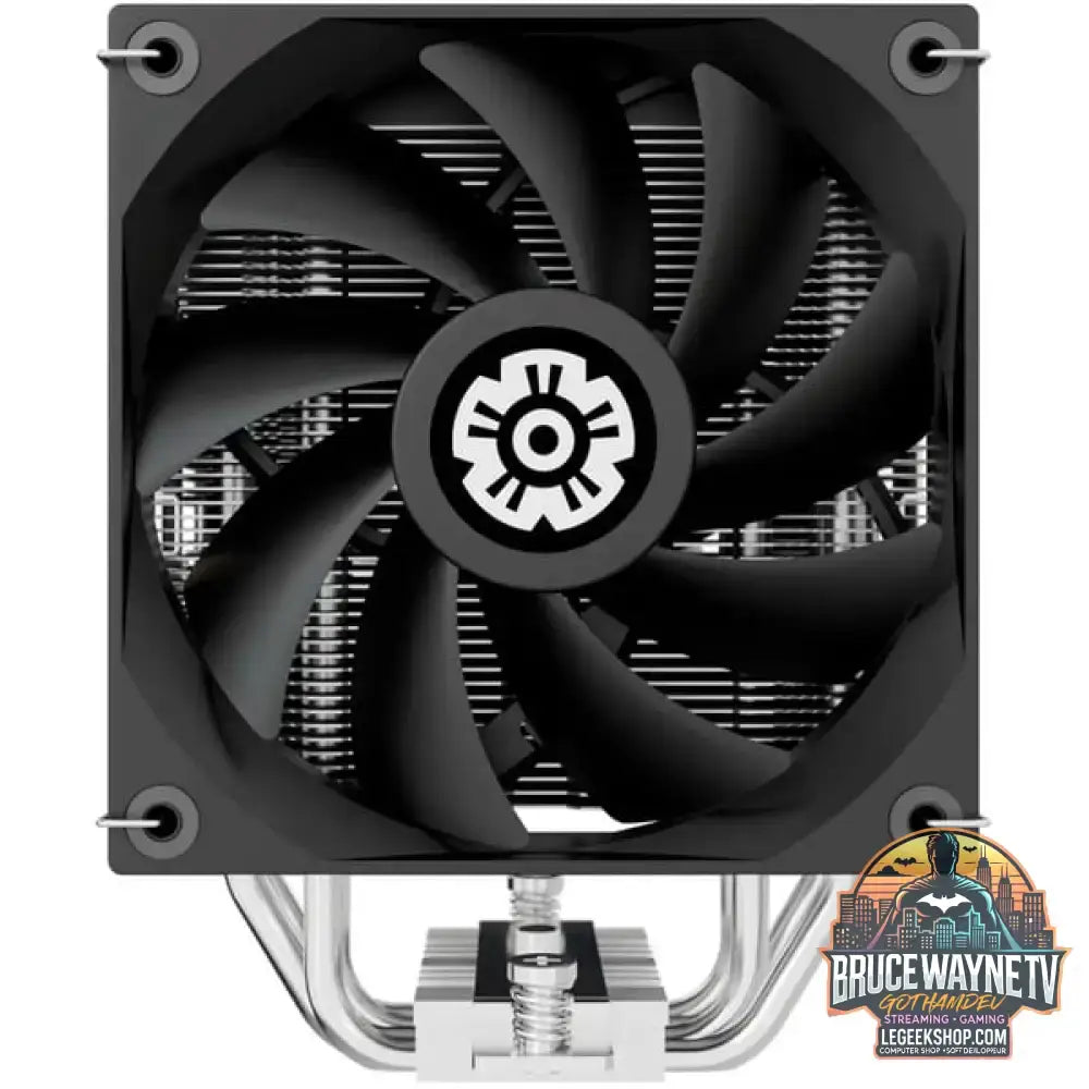 Enermax ETS-T41, CPU-Kühler schwarz/silber, 120 mm - Enermax - vue 2