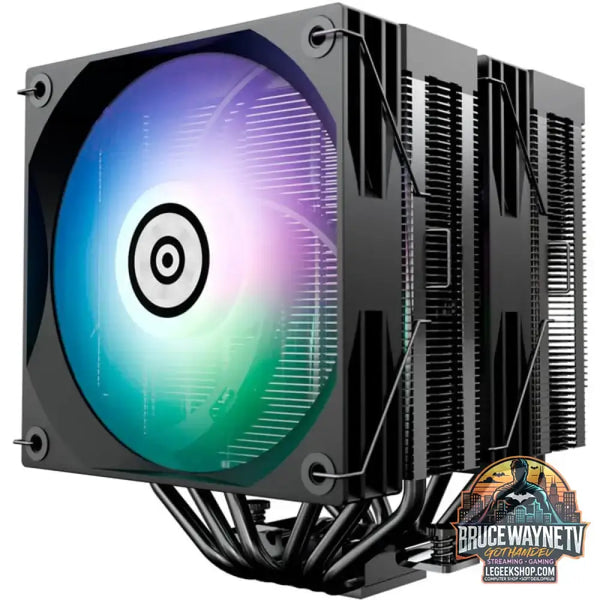 Enermax ETS-TD60 Digital ARGB, CPU-Kühler schwarz/weiß, 120 mm - Enermax