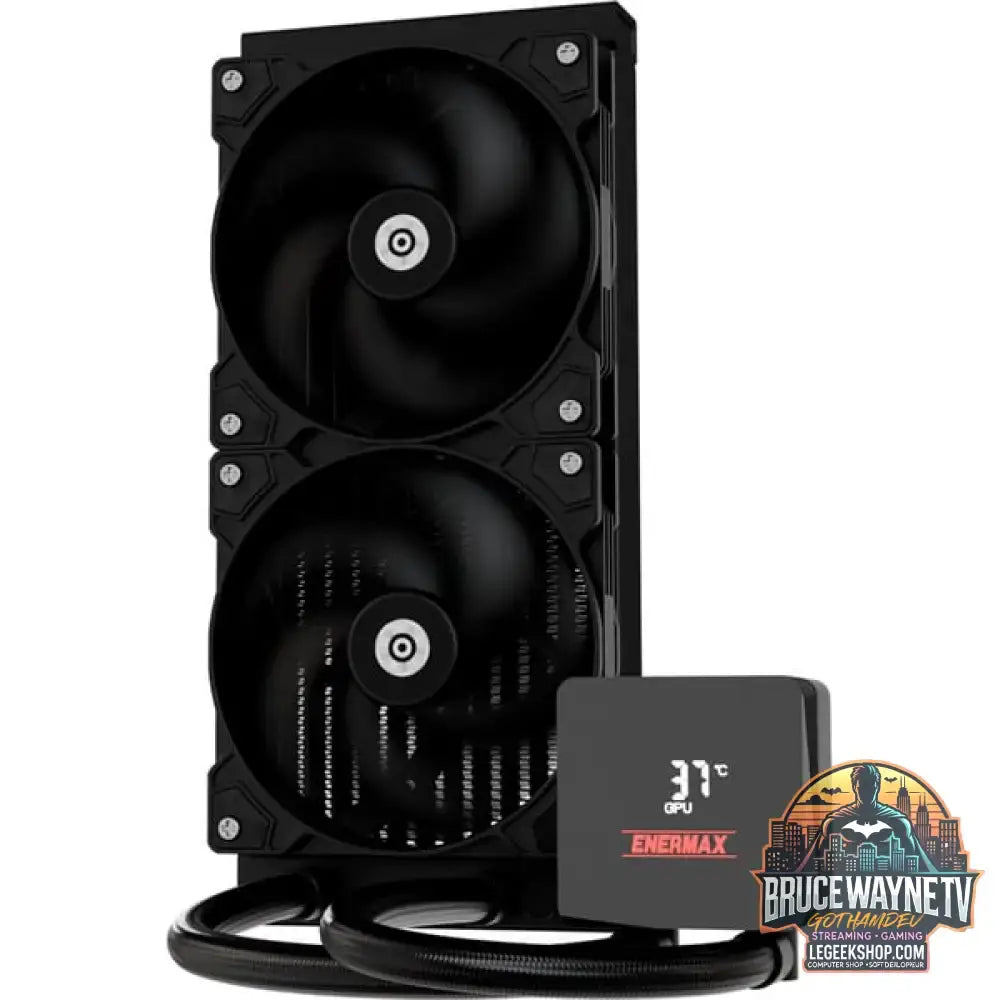 Enermax Liqmax IV 240 mm, Wasserkühlung schwarz - Enermax - vue 3