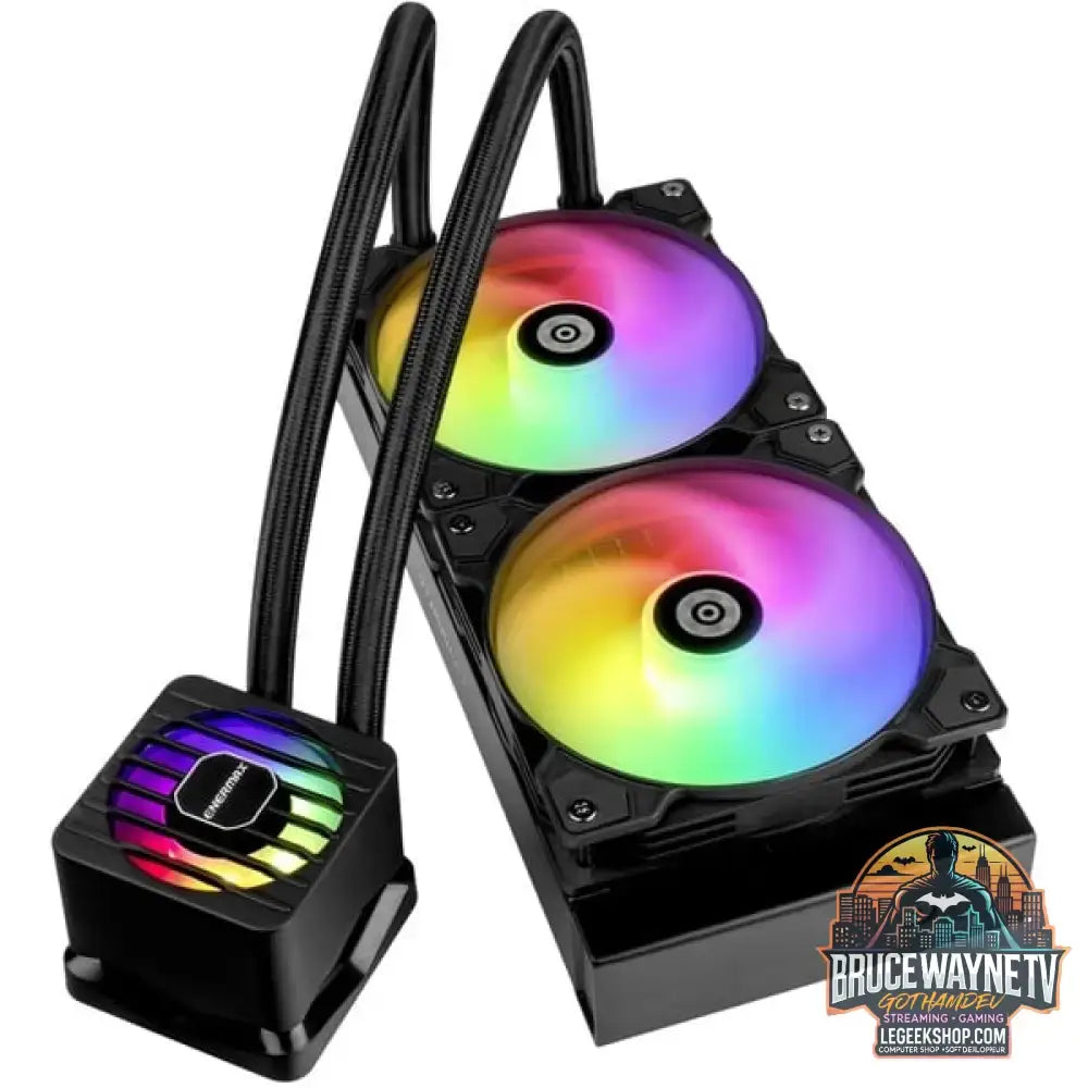 Enermax LIQMAXFLO 240 ARGB, Wasserkühlung schwarz - Enermax - vue 7