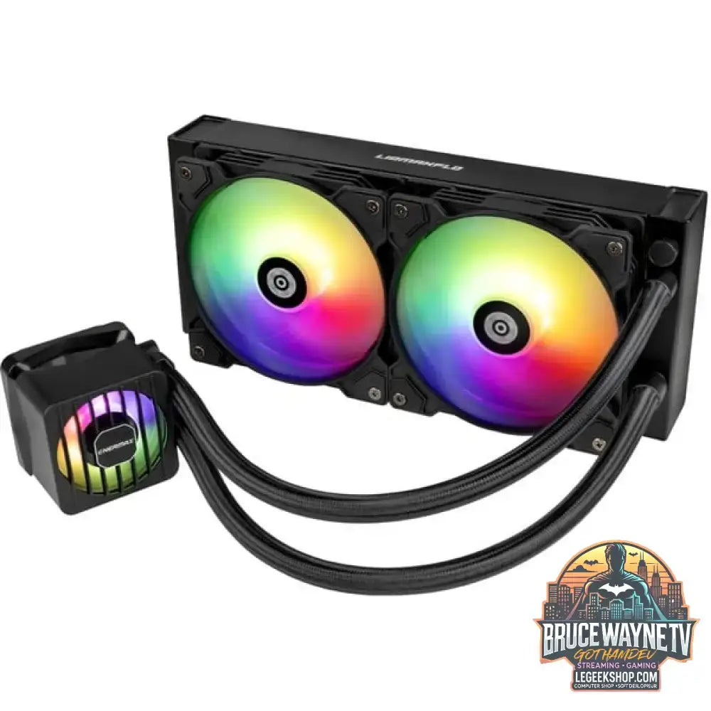 Enermax LIQMAXFLO 240 ARGB, Wasserkühlung schwarz - Enermax - vue 5