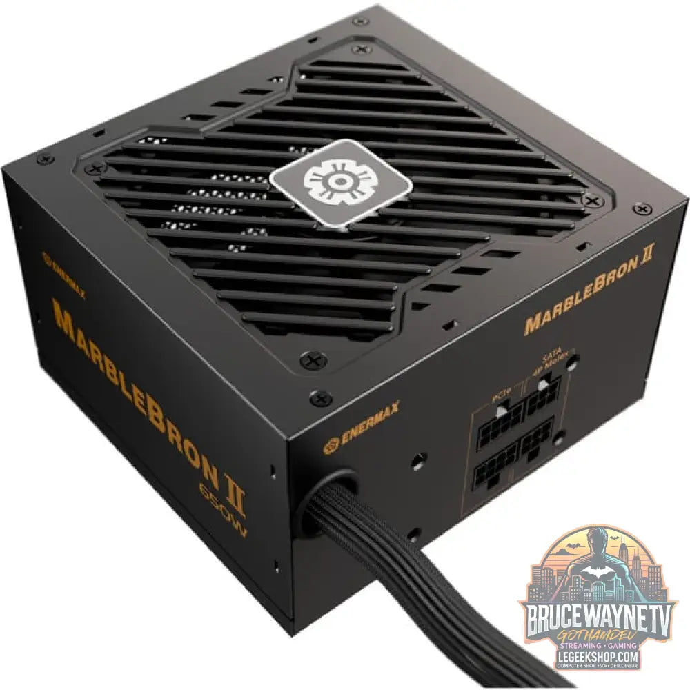 Enermax Marblebron II 650W, alimentation PC - Enermax - vue 3