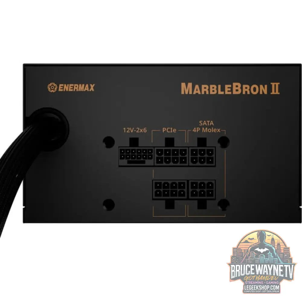 Enermax Marblebron II 850W, alimentation PC - Enermax - vue 7