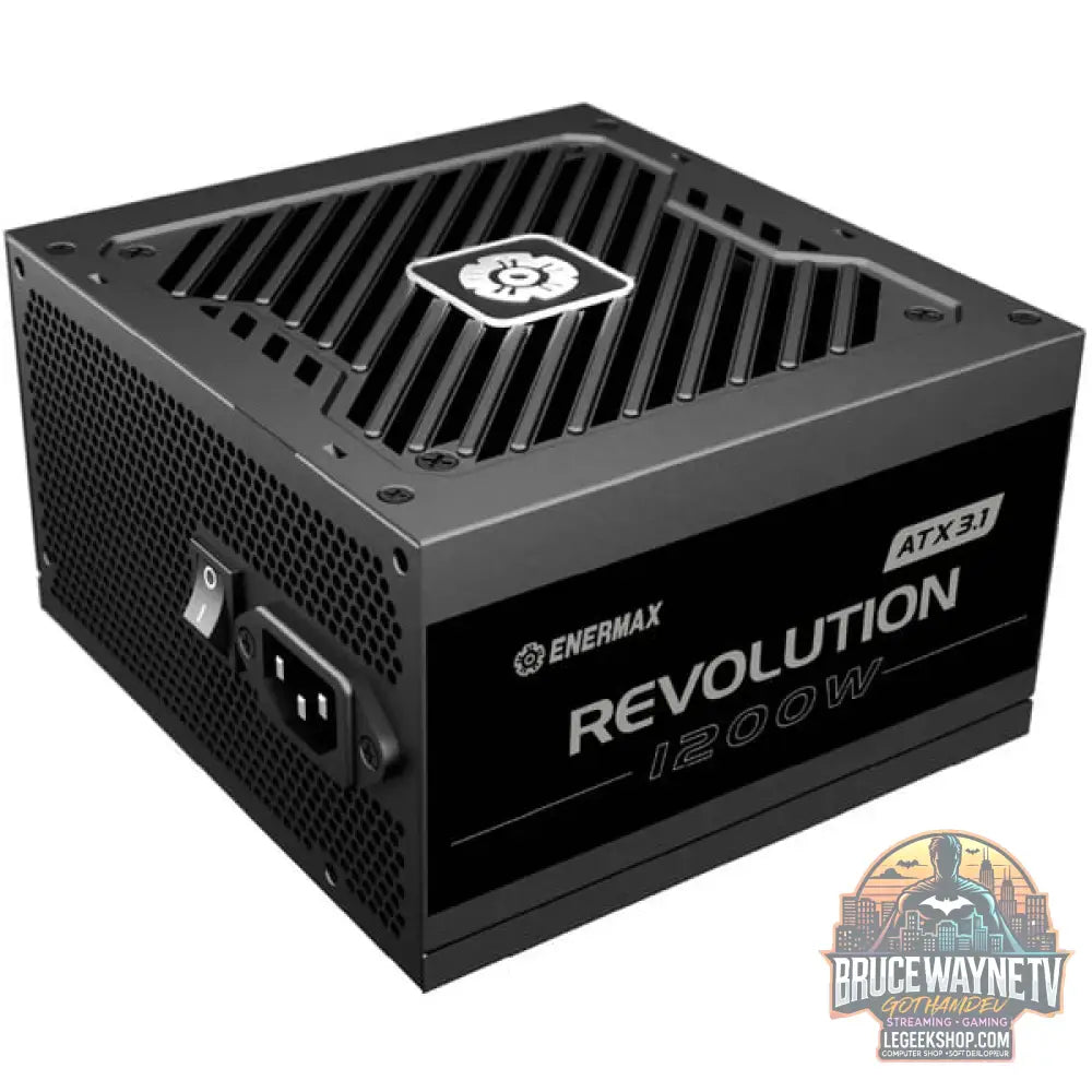 Enermax REVOLUTION ATX 3.1 1200W, alimentation PC - Enermax - vue 3