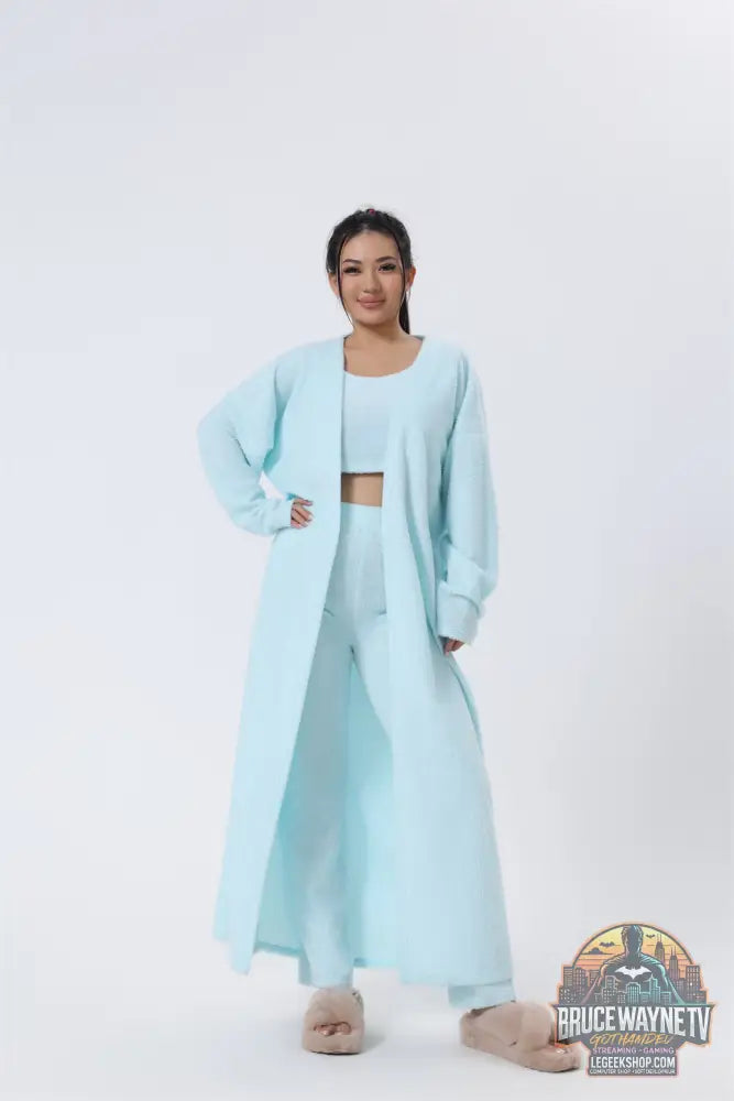 🌙 Ensemble Pyjama 3 Pièces Femme Lounge Confort Doux Hiver 🌙 - Ensemble Pyjama Femme