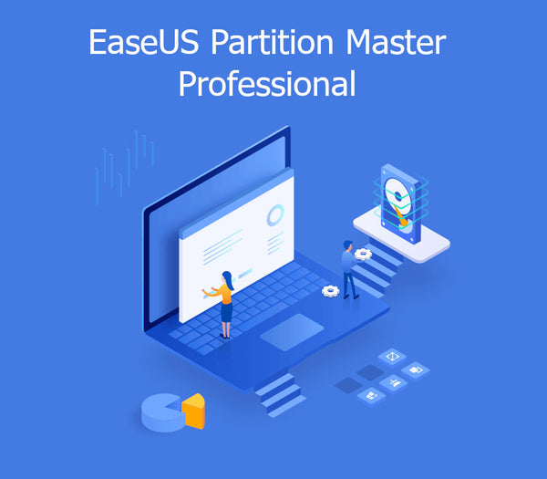 EaseUS Partition Master Professional Lifetime Upgrade Key (2 PCs)