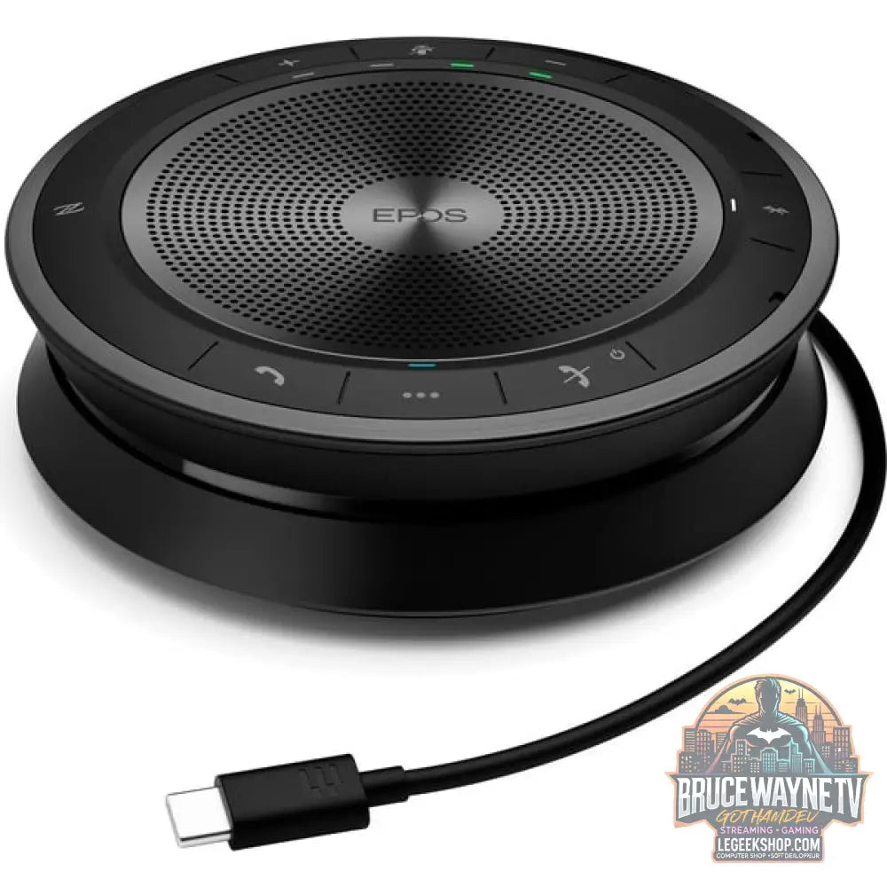 EPOS EXPAND 40, Freisprecheinrichtung noir / gris, Bluetooth, USB-C - EPOS - vue 2