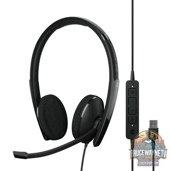 EPOS | Sennheiser ADAPT 160T USB II, Headset noir, Stereo, USB - EPOS