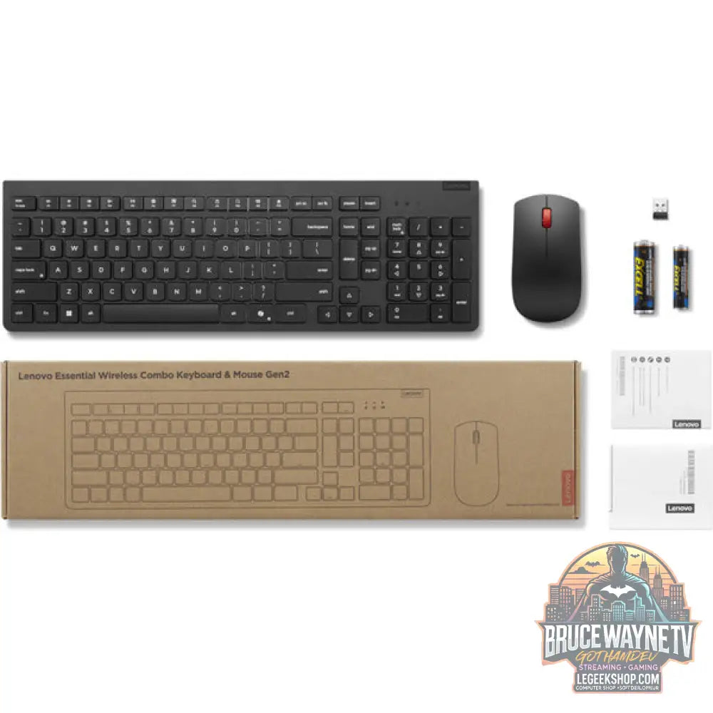Essential Wireless Combo Gen 2 AI - Lenovo - vue 6