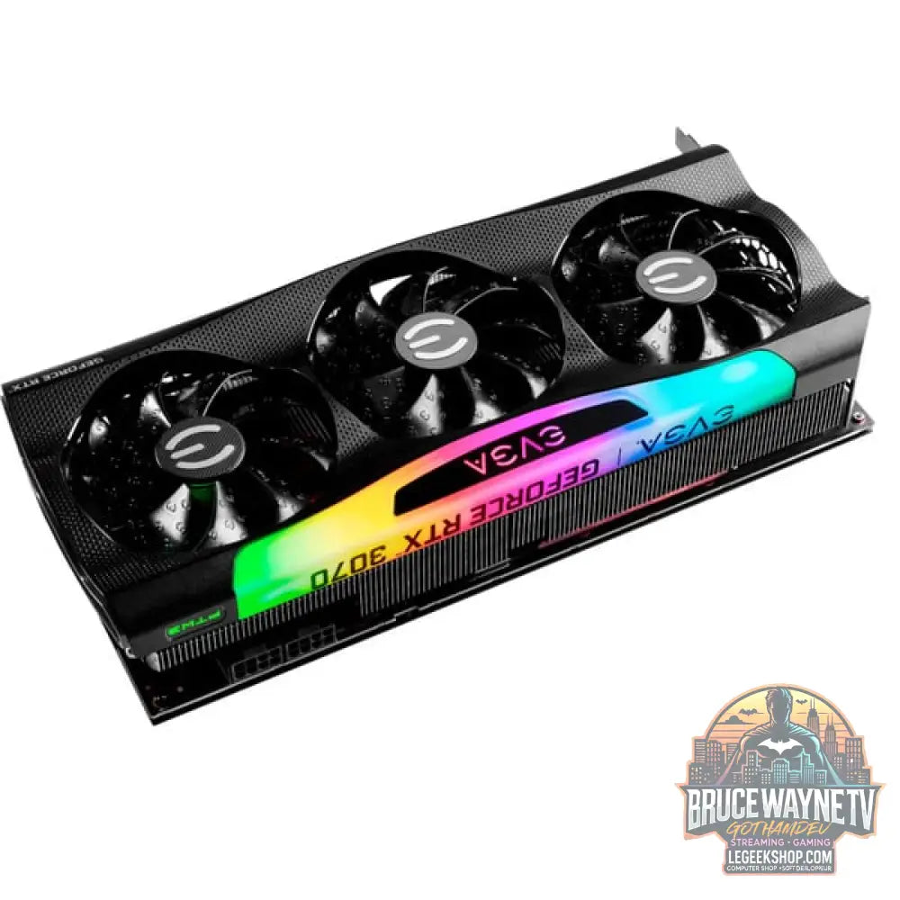 EVGA GeForce RTX 3070 FTW3 ULTRA LHR, carte graphique Lite Hash Rate, 3x DisplayPort, 1x HDMI - EVGA - vue 5