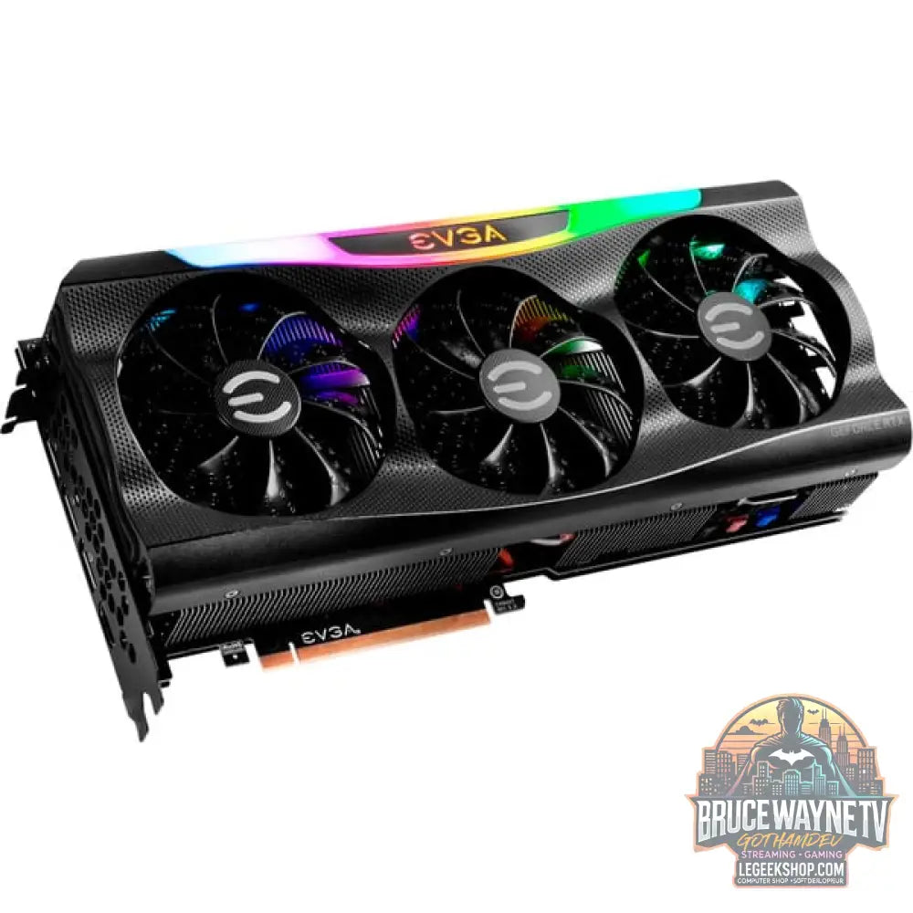 EVGA GeForce RTX 3070 FTW3 ULTRA LHR, carte graphique Lite Hash Rate, 3x DisplayPort, 1x HDMI - EVGA - vue 2
