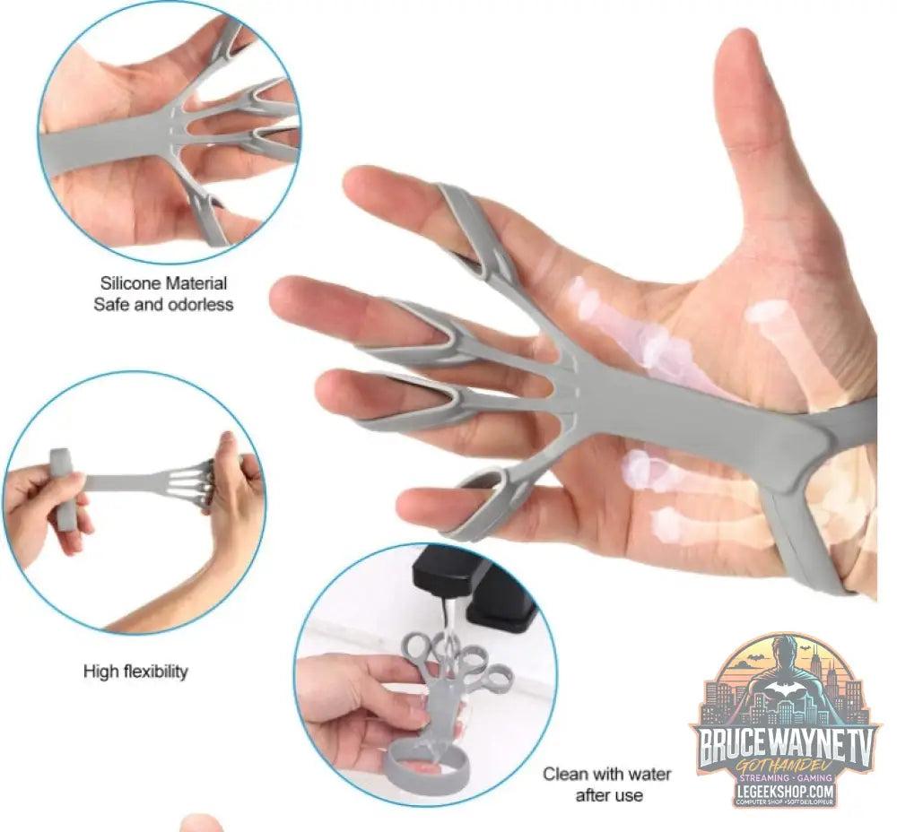 Exercice Doigts Silicone Rééducation Main Arthrite Renforcement - Accessoire Sport