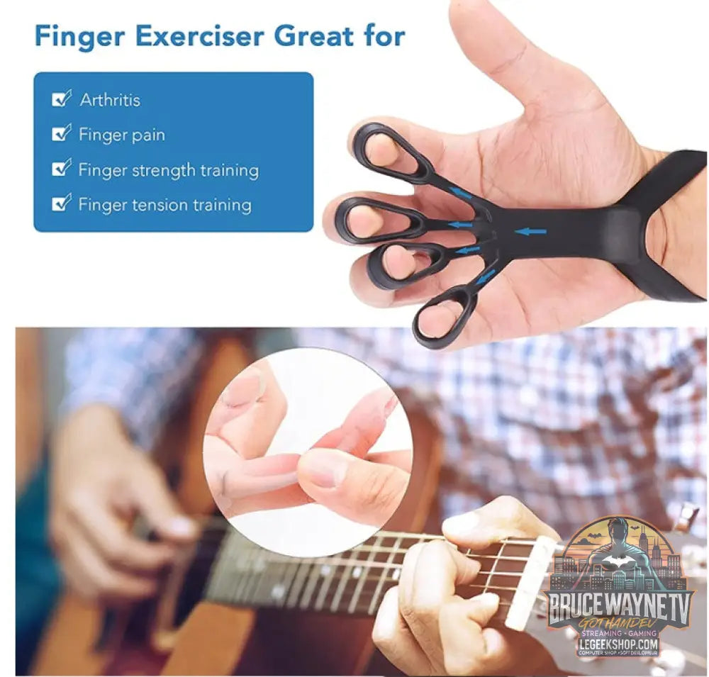 Exercice Doigts Silicone Rééducation Main Arthrite Renforcement - Accessoire Sport
