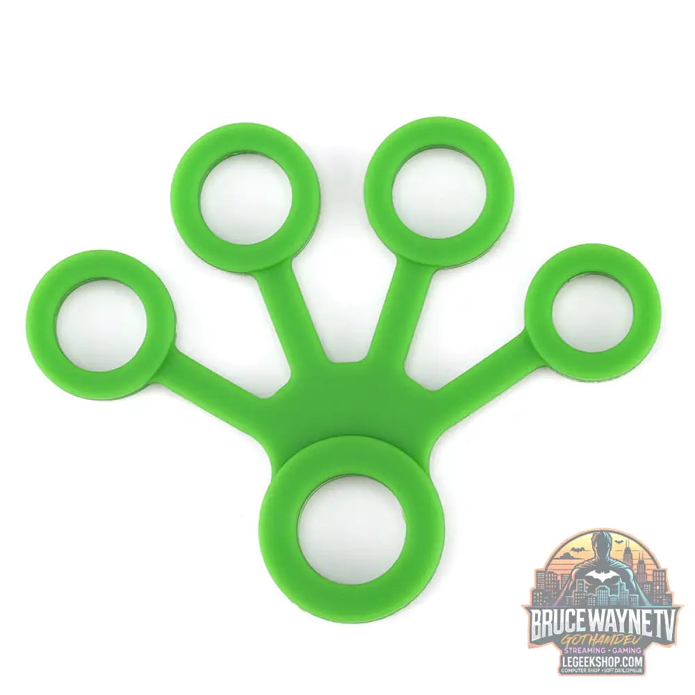 Exercice Doigts Silicone Rééducation Main Arthrite Renforcement - Green - Accessoire Sport