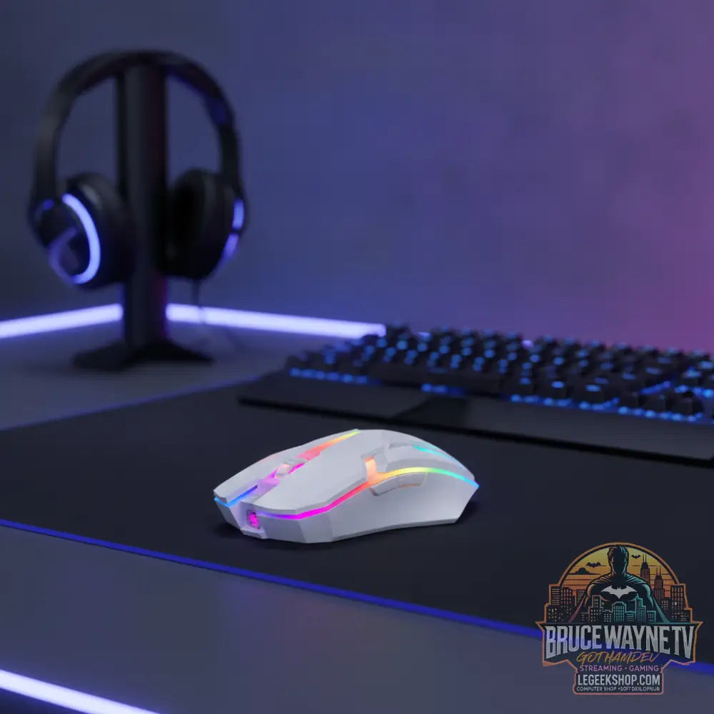 F1-Souris filaire 3 prédire avec éclairage c… — vue détail 2 LeGeekShop