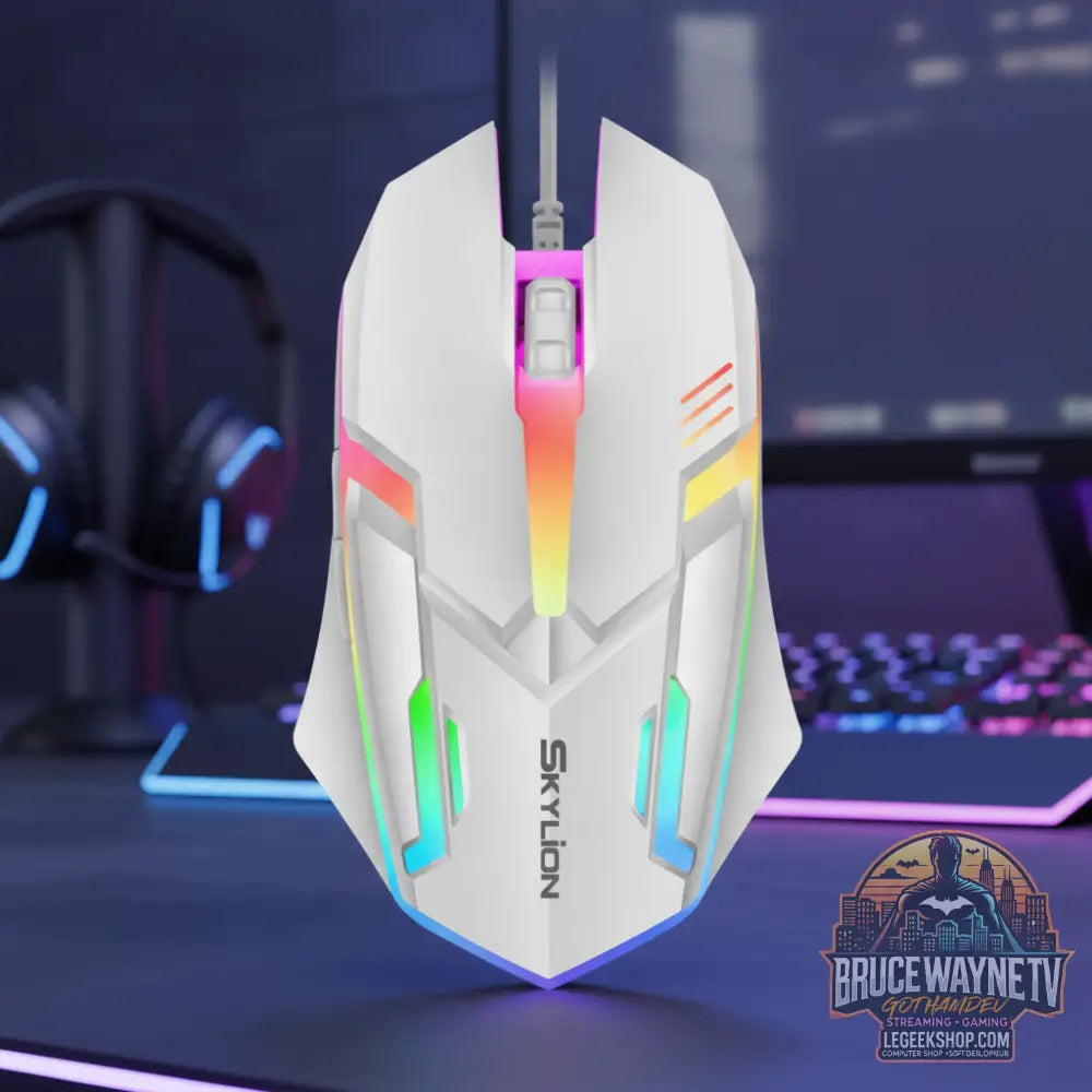 F1-Souris filaire 3 prédire avec éclairage c… — vue détail 4 LeGeekShop