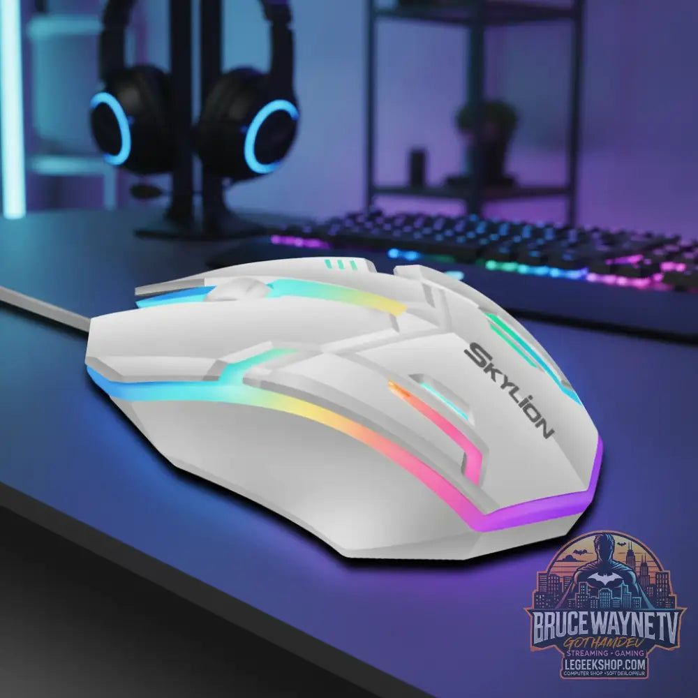 F1-Souris filaire 3 prédire avec éclairage c… — vue détail 5 LeGeekShop