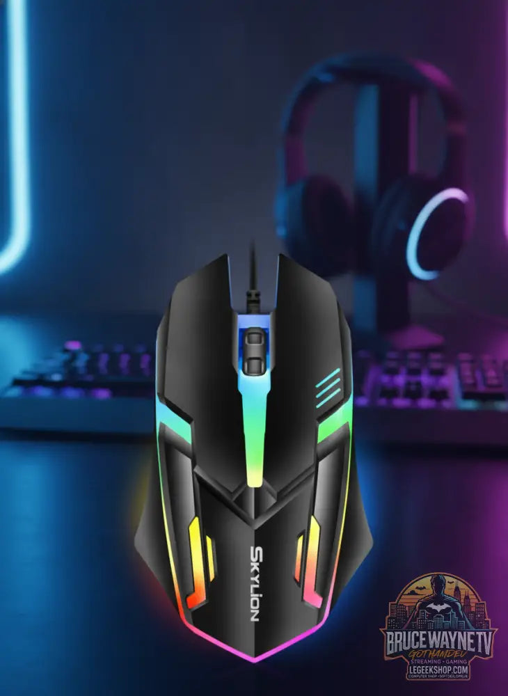 F1-Souris filaire 3 prédire avec éclairage c… — vue détail 9 LeGeekShop