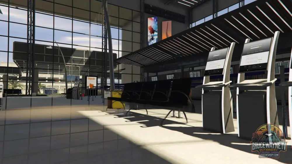 LSIA Airport — MLO FiveM, vue 2, LeGeekShop