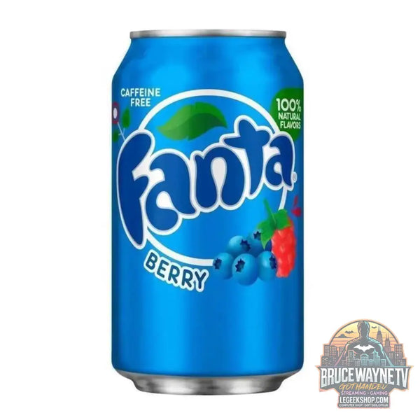 Fanta Berry - Boisson à la Myrtille Bleue 355ml (Paquet de 12 ou à l'Unité) - Legeekshop